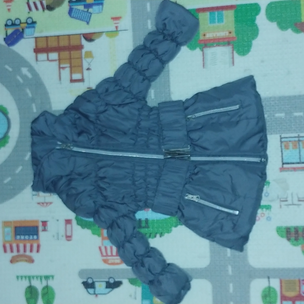 Toddler girl Gray coat